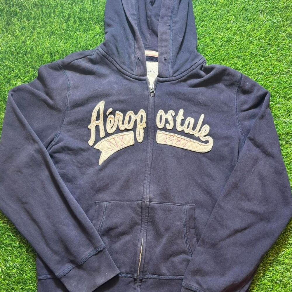 Aeropostale Women's Navy Hoodie